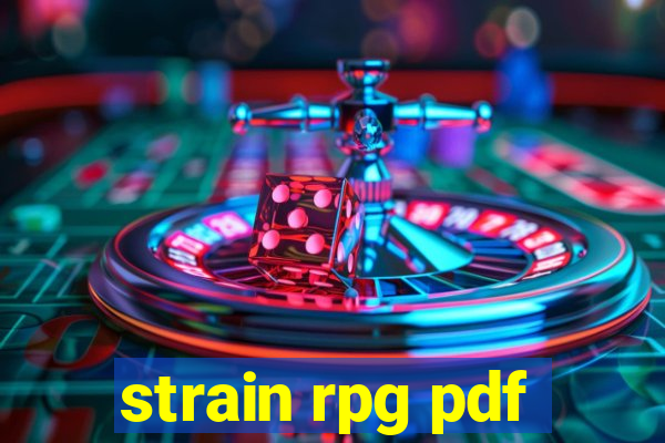 strain rpg pdf